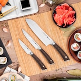 thumbnail of 3 Claveles Sakura - Cuchillo Usuba 17 cm Acero Forjado con Hoja Martilleada