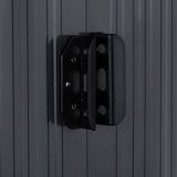 thumbnail of Uniprodo Casa de ferramentas em metal - 260 x 195 x 202cm