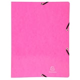 thumbnail of Exacompta - Réf. 54829E - Carton de 20 classeurs semi-rigides avec élastiques - 2 anneaux 15mm - Dos 20mm -  32 x 25 cm - A4 - Assortis