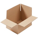 thumbnail of 1000 x Faltkarton (260 x 170 x 120 mm) stabil 1-wellig Versandkarton Päckchen DHL Hermes Schachtel Box Paket braun BB-Verpackungen