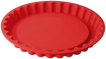 Moule à tarte en silicone rouge de 26 cm Dr. Oetker Flexxibel Love