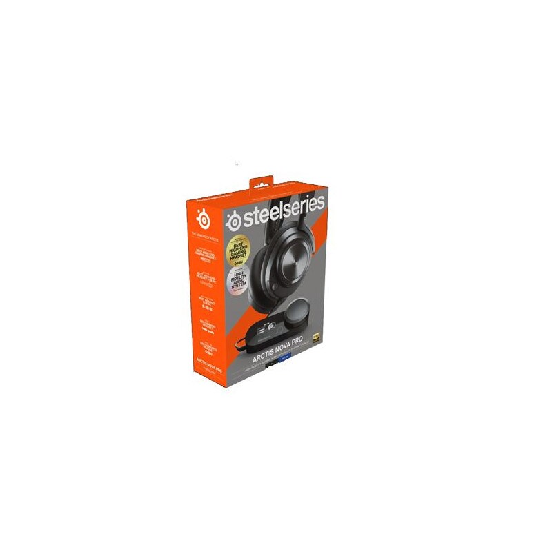 Micro Casque Circum Aural Filaire Steelseries Arctis Nova Pro Noir