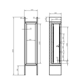 thumbnail of EXPOGLASS 120 SLIM BLANCHE NEG - Petits meubles de comptoir négatifs à groupe logé - LMC EUROCOLD - 3992100