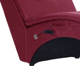 thumbnail of vidaXL Massage Chaiselongue mit Kissen Weinrot Kunstleder