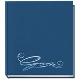 thumbnail of Gästebuch Classic 205x240mm 144 Seiten blau