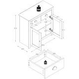 thumbnail of VCM  Balusa  H. 81 x B. 82 x T. 35 cm