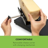 thumbnail of Appenzell Peak Raclette mit Grill 1000W Thermostatschalter schwarz Schwarz