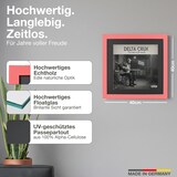 thumbnail of K-Möbel Schallplatten Rahmen Rot 2er Set 40x40cm mit Schwarzem Passepartout für das Cover