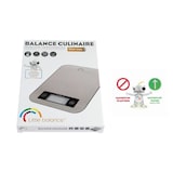 thumbnail of Little Balance balance de cuisine électronique, 5 kg / 1 g, Plateau en verre trempé, Extra-plate, Inox, 8169 Slim