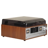 thumbnail of Denver MRD-52LW Light Wood – Retro Musikcenter mit DAB+, Bluetooth, VU-Metern & Plattenspieler