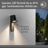 thumbnail of Paulmann LED Außenwandleuchte Caissa Dämmerungsgesteuerter Bewegungsmelder (HF)  IP44  105x274mm 3000K 9W 700lm 230V 65° Anthrazit Aluminium 94862