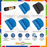 thumbnail of DayBays 3000 Stk. Müllsäcke Premium 120L (Typ70) 70x110cm HDPE Blau Extra Stark