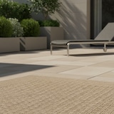 thumbnail of Teppich Outdoor Vintage Wetterfest Waschbar Strapazierfähig Balkon Terrasse Küche OEKO-TEX Beige 80x150 cm – JUNGFRAU von Kadima Design