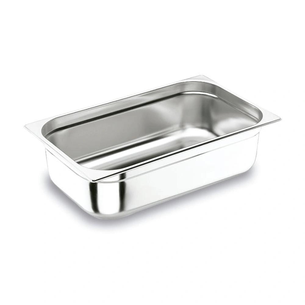 Lacor - Cubeta Gn Pef. 1/1 530X325X40 Inox