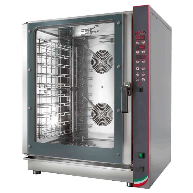 Horno de convección digital, con inyección de agua,
capacidad 10 moldes CL 10 FECLDL10NEVH20