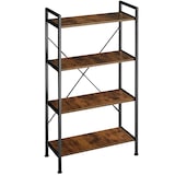 thumbnail of tectake Estantería Leeds 67,5 x 31,5 x 121,5cm  Madera Industrial Oscura, Rústica