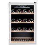 thumbnail of METRO Professional Cave à vin GWC2040, acier inoxydable, 54 x 54.3 x 83 cm, refroidissement statique par ventilateur,  40 bouteilles, noir/argenté