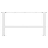 thumbnail of vidaXL Couchtischbeine Weiß 2 Stk. 70x(30-31) cm Stahl