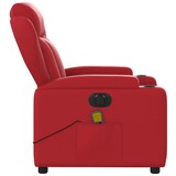 thumbnail of vidaXL Massagesessel Elektrisch Rot Kunstleder
