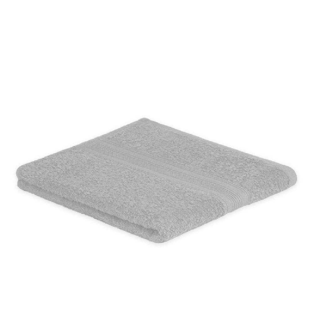 Handtuch Frottier 500g/m²  50 x 100 cm Silber