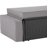 thumbnail of tectake Canapé de jardin CORFOU modulable - noir/gris - 405081