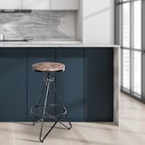 thumbnail of Conjunto de 2 bancos de bar Karla prata