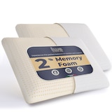 thumbnail of The White Stone 2er-Set Memory Foam Kissen 40x70 cm, Höhe 11 cm, hypoallergen, ergonomisch, atmungsaktiv, mit Anti-Choking- und Kühlfunktion.