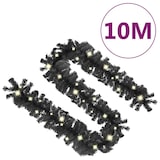 thumbnail of vidaXL Weihnachtsgirlande mit LED 10 m Schwarz