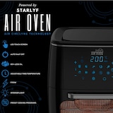 thumbnail of Starlyf Air Oven XXL, Heißluftfritteuse 1700 Watt, 12 Liter, Fritteuse mit 10 Programmen, Rotisserie Funktion, Drehspieß