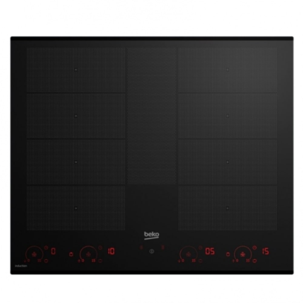 Vitrocerámica inducción Beko HII 68811 NT Flex ancho 58 cm