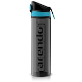 thumbnail of Arendo Wasserflasche 700 ml, Sport Trinkflasche, BPA-frei, auslaufsicher, One-Click-Verschluss, Mengenskala, Kunststoff
