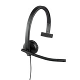 thumbnail of Logitech H570E Auriculares Mono con Microfono USB - Microfono Plegable - Diadema Ajustable - Almohadilla Acolchada - Controle...