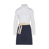 thumbnail of SANTORINI - Contrasted Bistro Apron with Pocket: One Size / Caramel