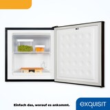 thumbnail of Exquisit Mini Gefrierschrank GB40-150E schwarz | 31 l Nutzinhalt | Schwarz