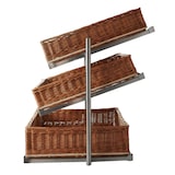 thumbnail of Combisteel Brotkorb Etagere 3-stöckig – schmal, inkl. Körbe & GN 1/1