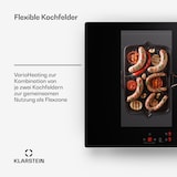 thumbnail of Delicatessa 77 Flex Einbaukochfeld Induktion 4 Zonen 7000W Glaskeramik Schwarz