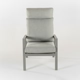 thumbnail of Sillón de exterior reclinable, Aluminio, Color Gris, 59x72x112