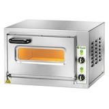 thumbnail of Forno elettrico per pizza Mod. Mmicrov22c - 1 camera - piano di cottura in pietra refrattaria - camera cm 40,5x40,5x22 - pizze 1 (ø cm 33)
