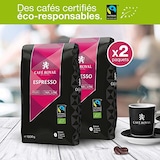 thumbnail of Café en grains | Espresso 2x1kg | Café Royal Pro | Certifié Max Haavelaar