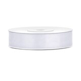 thumbnail of 30x Satinband, weiß, 12mm/25m