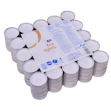 thumbnail of aro Candeline tealight, paraffina, Ø 3.75 x 1.5 cm, 4 ore di combustione, bianco, 100 unità