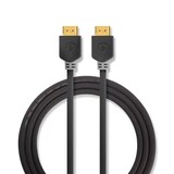thumbnail of Nedis High Speed ​​HDMI  Kabel mit Ethernet - HDMI Stecker - HDMI Stecker - 4K@30Hz - ARC - 10.2 Gbps - 20.0 m - Rund - PVC - Anthrazit - Box