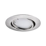 thumbnail of Paulmann Spot encastré LED Smart Home Zigbee 3.0 Base Coin Kit de base orientable  rond 90mm 20° Coin 3x4,9W 3x430lm 230V gradable 3000K Acier brossé