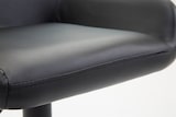 thumbnail of DELUKE® Barhocker 2er Set DUBLIN - Schwarz, Kunstleder, Schwarz | Barhocker mit Lehne Barstuhl Tresenhocker Tresenstuhl Kneipenhocker Kneipenstuhl