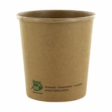 thumbnail of 125x PAPSTAR Bio-Suppenbecher Pappe rund 470 ml braun biologisch abbaubar
