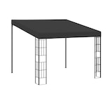 thumbnail of vidaXL Wand-Pavillon 3x3 m Anthrazit Stoff