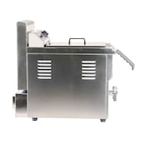 thumbnail of Romux® Friteuse À Gaz Naturel Professionnelle 18 Litres Simple de Table | Friteuse en Acier Inoxydable avec Robinet de Vidange 12000 W