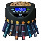 thumbnail of Automatischer Euro Münzzähler & -sortierer Geldzählmaschine SR1200 Geldzähler Münzzählautomat