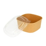 thumbnail of MONOUSO - Plastic Deksel rPET Transparant 13x13cm (300 Stuks)