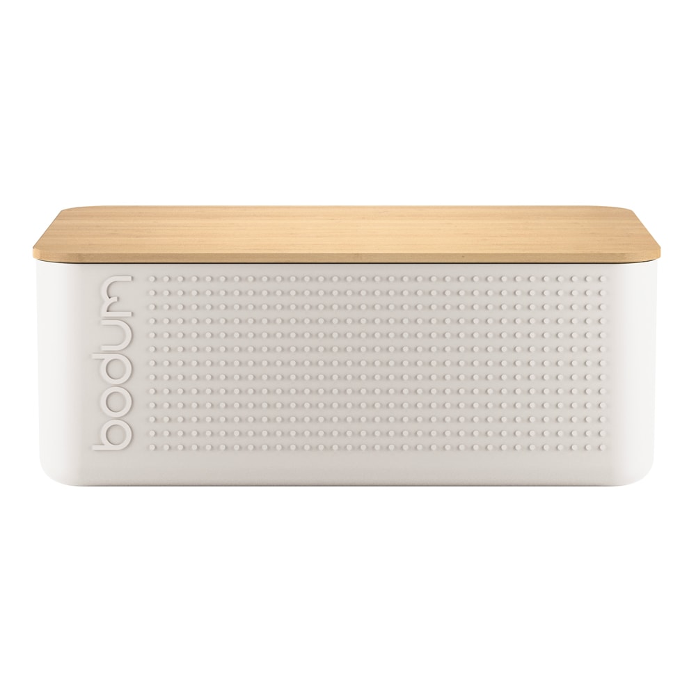 Boite à pain avec couvercle 37 cm en bambou blanc -  Rectangulaire Plastique Bodum 37.00x24.00 cm